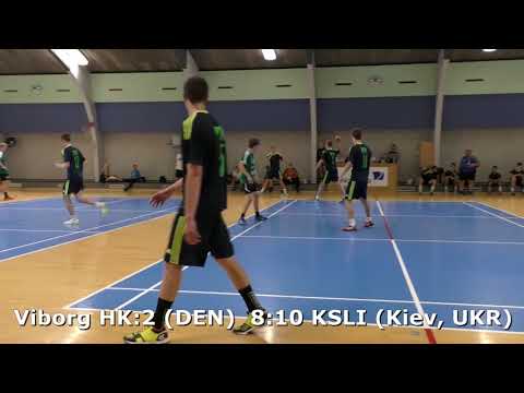 Handball. KSLI (Kiev, UKR) - Viborg HK:2 (DEN). Viborg. U16boys. Gr PO-A3. GENERATION HANDBALL-2018