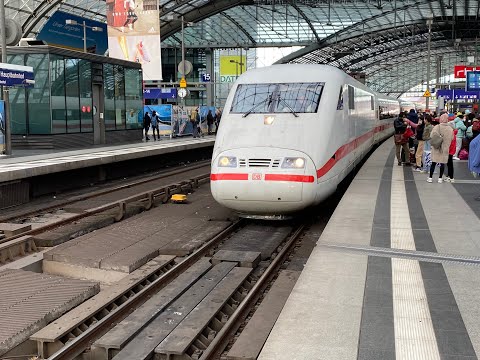 Mitfahrt im ICE 995  von Berlin hbf bis Braunschweig Hbf