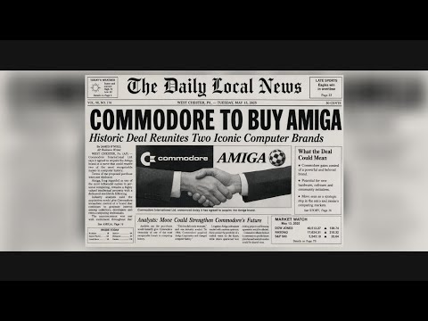 Commodore Buys Amiga! Okay, Not Really! 