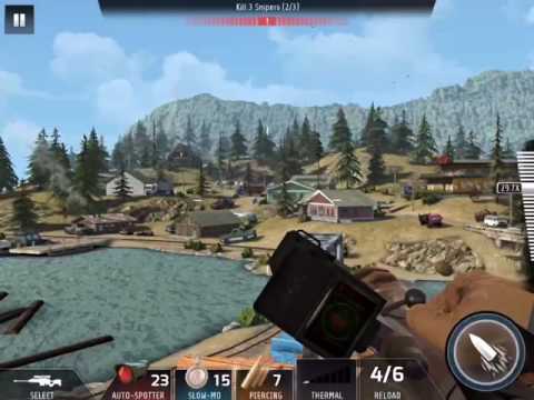 Kill Shot Bravo Region 13 Primary Mission 42 - Kill 3 Snipers