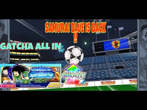 SAMURAI BLUE IS BACKK !!! TIME TO GATCHA ALLIN SAMURAI BLUE | CAPTAIN TSUBASA DREAM TEAM