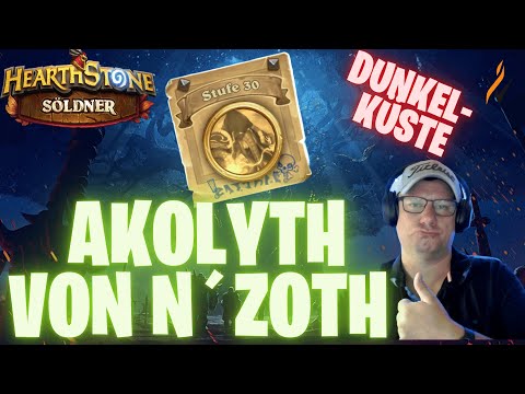 🇩🇪🇩🇪[Hearthstone -Söldner] DUNKELKÜSTE - AKOLYTH VON N´ZOTH HEROIC  🇩🇪🇩🇪