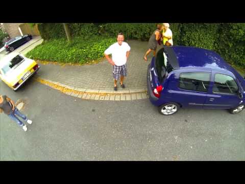 Quadrocopterflug über Mülheim Speldorf - 28.07.2013