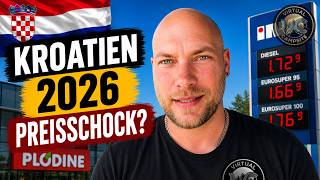 Kroatien 2026 – Preisschock beim Tanken, Einkaufen & Essen?