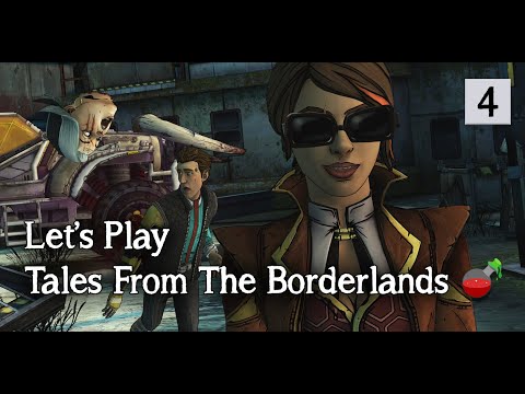 Let's Play Tales From The Borderlands - Part 4 - Escaping the Atlas facility