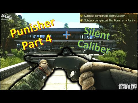 Punisher Part 4 + Silent Caliber Combo!! Epic Shoreline PVP!! [Escape from Tarkov]