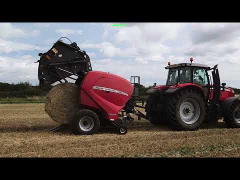 Baling Wheat Straw: 25/08/2023
