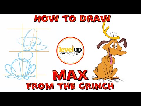 How to Draw Max (from The Grinch), Step by Step