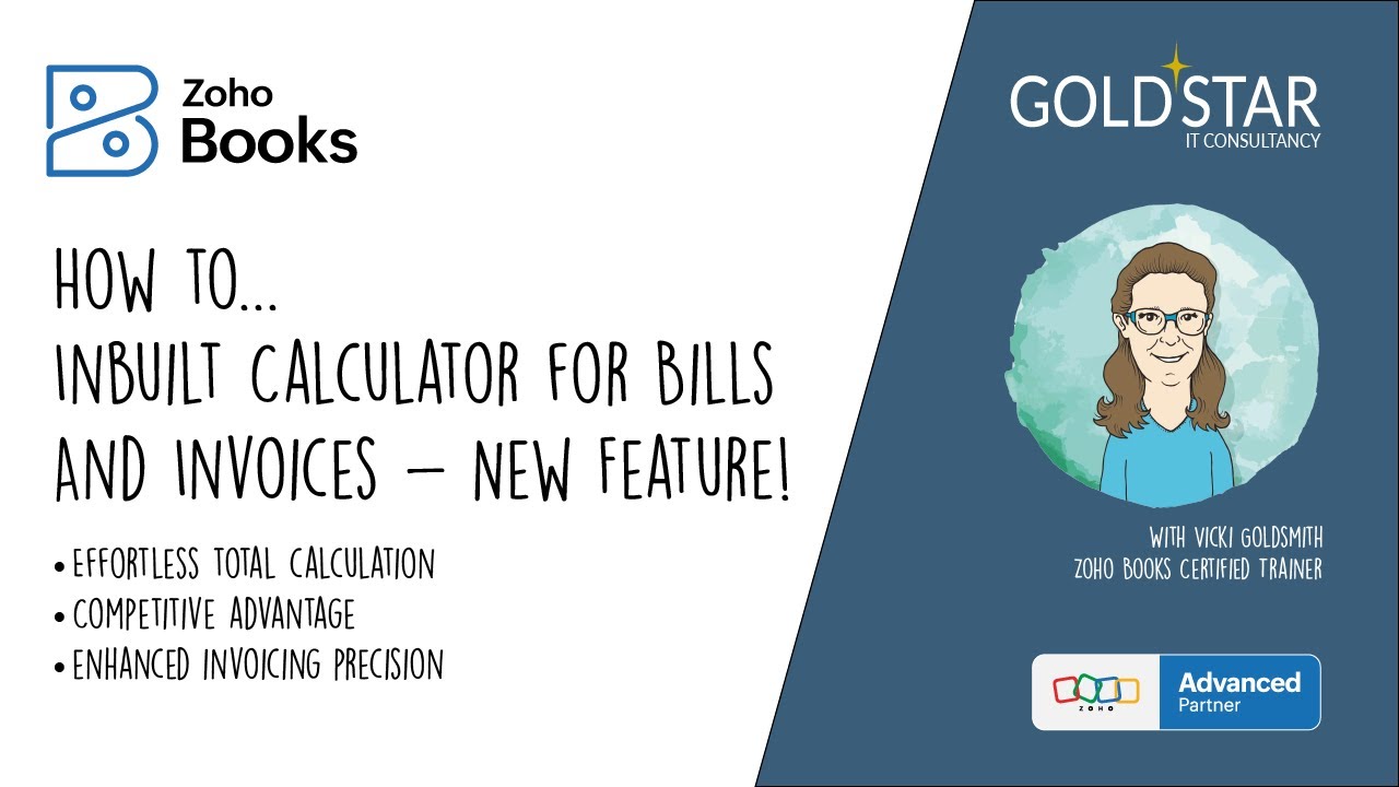 How To use inbuilt calculator in Invoices