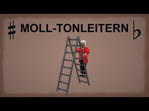 Moll-Tonleitern - Was ist der Unterschied zur Dur-Tonleiter? (Harmonielehre #3)