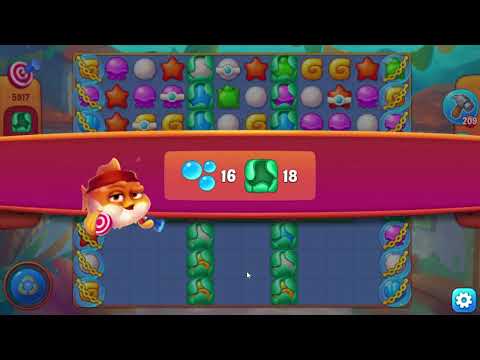 🎯 Fishdom 5917 Challenge Level - 20 moves + 💥💥🧨💣