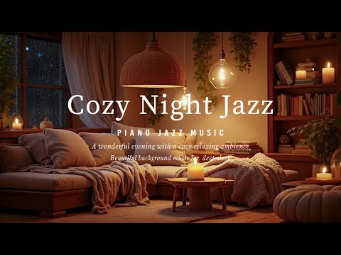 Relaxing of Midnight Jazz Sleep - Sleep well with soothing piano jazz music - Smooth Background Jazz