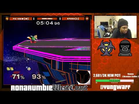 Rona Rumble: West Coast XII | Grand Finals | IBDW (Fox) vs Spark (Sheik)