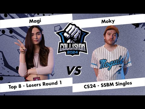 Collision 2024 - Magi (Falco) VS Moky (Fox) - Melee Top 8 - Losers Round 1