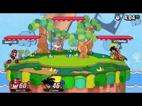 Davo (Mega Man) vs Starboy (Goku) - 26th Feb 2022