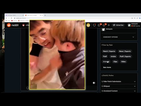 "I feel bad for AME" -Ame drunk crying while hugging Somnus & apologising about his Morph at TI8