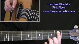Pink Floyd Goodbye Blue Sky Intro Guitar Lesson