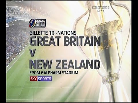2005..Gillette Tri-Nations Game 5..Great Britain v New Zealand..