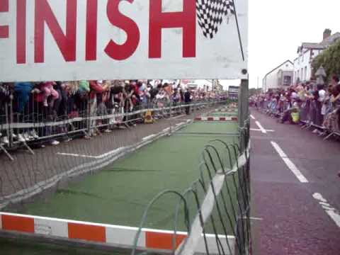 Pig Racing in Carnlough, Co Antrim, Northern Ireland