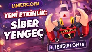Limercoin Siber Yengeç 🦀 Etkinliği | 2 Tane Aldım – Güç Testi