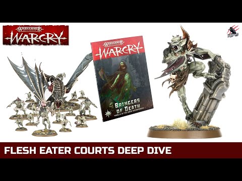 WARCRY FLESH EATER COURTS WARBAND DEEP DIVE - Proxies, Prices, Fighter Cards & Abilities Warhammer