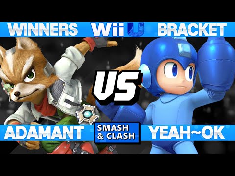 S&C 09 - Adamant (Fox) vs Yeah~OK (Mega Man) - SSB4 Winners - Smash Wii U