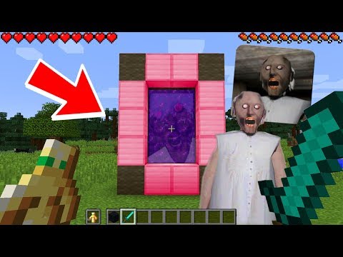 Erin Ketchum (ZombieSMT) - HOW TO MAKE A PORTAL TO THE GRANNY HORROR DIMENSION - MINECRAFT SCARY GRANNY