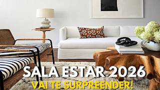 SALA DE ESTAR 2026: 9 Tendências que Você Precisa Conhecer Agora