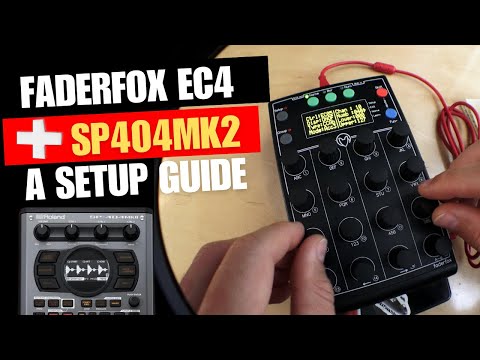 SP404MK2 MIDI SETUP GUIDE FOR FADERFOX EC4