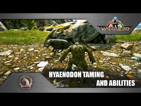 Ark Survival Evolved - Hyaenodon taming and abilities