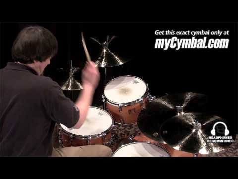 Meinl 16" Byzance Brilliant Medium Thin Crash Cymbal (B16MTC-B-1021113S)