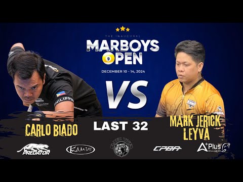 LAST 32 | Carlo Biado VS Mark Jerick Leyva | Race 10 | Marboys OPEN 2024