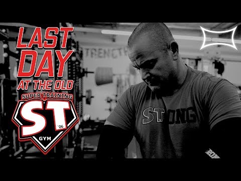 Last Day at the Old Super Training Gym