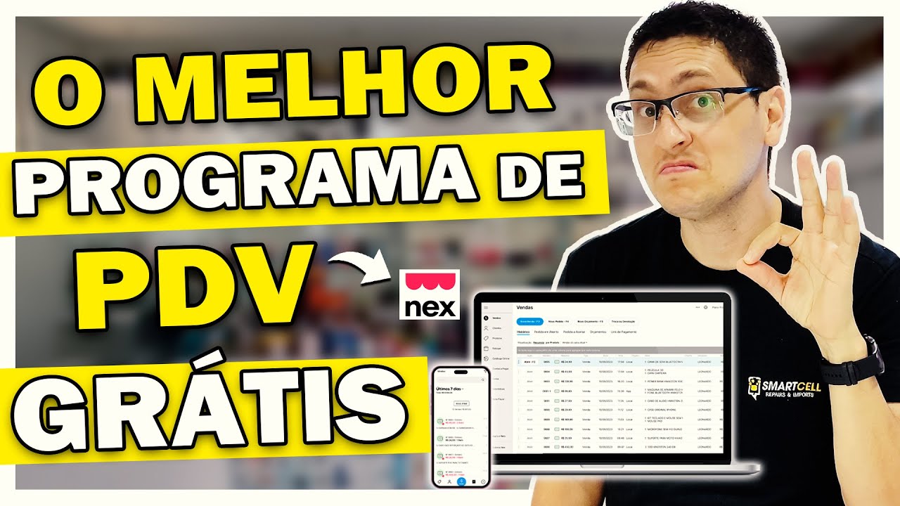 Conheça o NEX programa de PDV Grátis Review completo p/ Windows e Smartphone