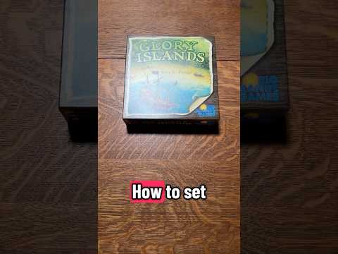 How to setup Glory Islands by Rio Grande Games