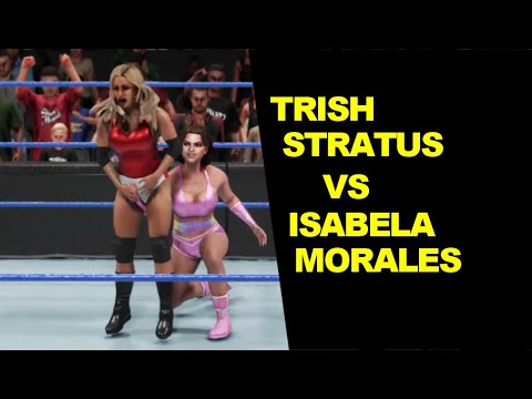 WWE 2K19 Trish Stratus vs Isabela Morales - Extreme Rules