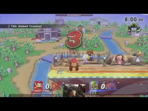 [CSBV1] WQF - Chrim Foish (Diddy) VS Jerk (Sheik) - Smash 4 Singles
