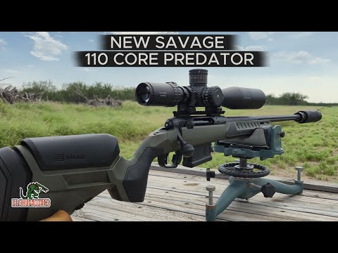 SAVAGE 110 CORE PREDATOR IN 243 WIN ACCURACY TEST