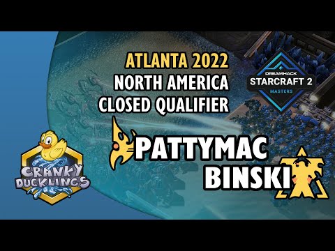 PattyMac vs Binski - PvT | DH Masters: Atlanta 2022 - NA Closed Qualifier | SC2 Tournament