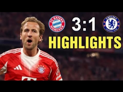 Bayern Munich Vs Chelsea [ 3-1 ] Champions League 2025