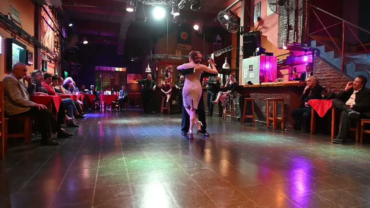 Gustavo Rosas. Demo Picadito con Rebecca O´Laoire en CARO TANGO.Abril 2023.Buenos Aires.ARG.