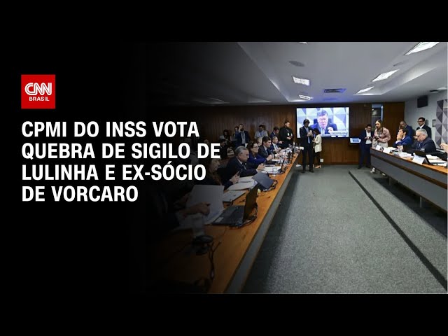 Caso Master: CPMI do INSS deve votar quebra de sigilo de Lulinha | CNN NOVO DIA