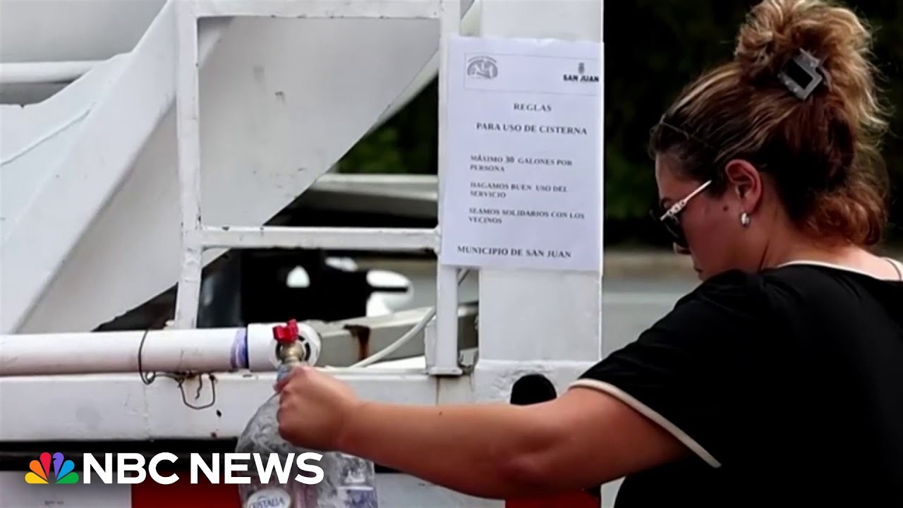 Video: Puerto Rico Begins 48-Hour Water Rationing in San Juan Amid Historic Drought