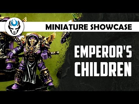 EMPEROR'S CHILDEREN PHOENIX TERMINATORS - lvl 5 HD MINIATURE SHOWCASE