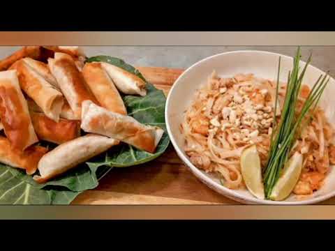 Pad Thai Goong Gai | thai noodle recipe | pad thai | pad thai prawn and chicken