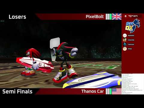 FBOpen12 | PixelBolt vs Thanos Car | Losers Semi Finals | Sonic Riders DX 1.0.1 Online Tournament