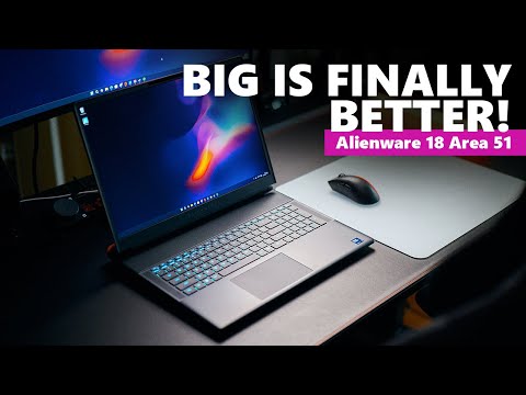 The Gaming All-in-One that wants to be a laptop - Alienware 18 Area 51 review