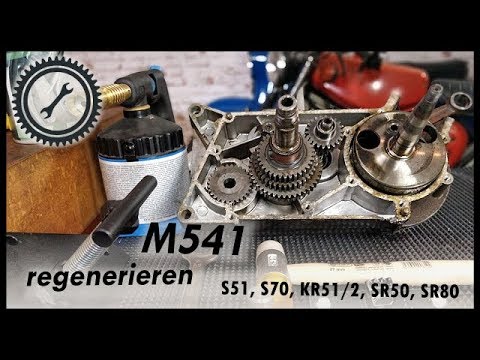 Simson Motor M531/M541 regenerieren & Verschleiß erkennen - S51,S70,KR51/2,SR50,SR80,S53 Tutorial
