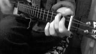 BLACK AND WHITE INCIDENT - marc bolan - baritone uke