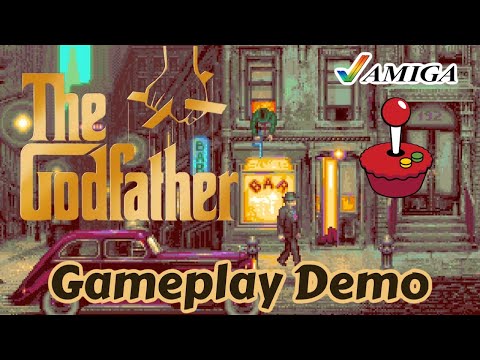 The Godfather Amiga Video Game - Gameplay Demo On RetroPie - Classic Game - RetroPie Guy